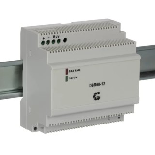 Chinfa DIN Rail Battery Charger for Lead Acid Batteries 13.6 V / 27.2 V DC 4.5 A Maximum Charge Current DBR60-12
