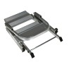 RS PRO 2 Tread Aluminium Steps 0.44m Platform Height, Silver 789-8508