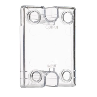 Crydom Relay Cover, PC Material, 60.1x44.3x23.4 mm, UL 94 V-0, For Single-Phase and Three-Phase SSRs KS101