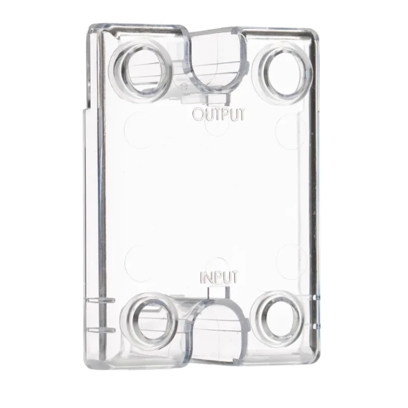 Crydom Relay Cover, PC Material, 60.1x44.3x23.4 mm, UL 94 V-0, For Single-Phase and Three-Phase SSRs KS101