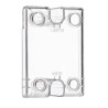 Crydom Relay Cover, PC Material, 60.1x44.3x23.4 mm, UL 94 V-0, For Single-Phase and Three-Phase SSRs KS101