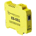 Brainboxes RJ45 Ethernet Media Converter Single Mode 100Mbps Half Duplex 