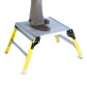 RS Pro 2 Tread Aluminium Steps 0.47m Platform Height, Silver 789-8485