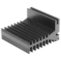 RS PRO Anodised Aluminium Heatsink 5°C/W Thermal Resistance, 28 mm Height, 50 mm Length x 50 mm Width 789-8582