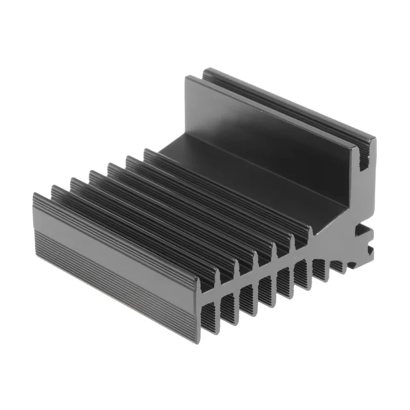 RS PRO Anodised Aluminium Heatsink 5°C/W Thermal Resistance, 28 mm Height, 50 mm Length x 50 mm Width 789-8582