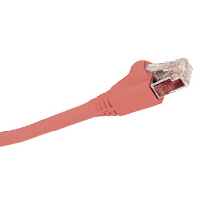 Molex CES Cat6 Ethernet Cable 10 m Red RJ45 Male to RJ45 Male F/UTP Low Smoke Zero Halogen PCD-04019-0C