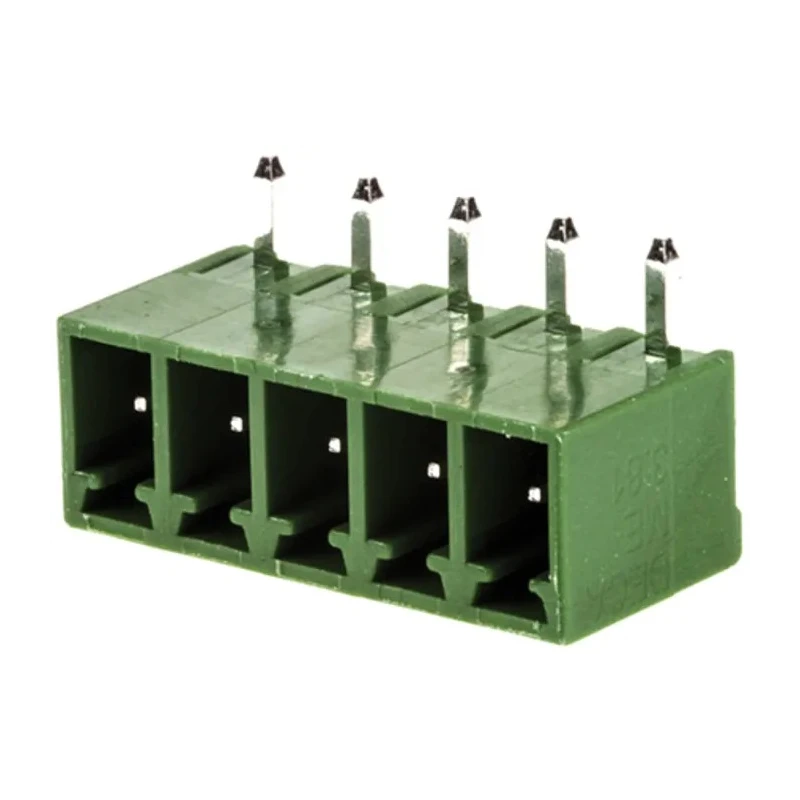 RS PRO Pluggable Terminal Block 5-Contact 3.81 mm Pitch Single Row 300V 10A 790-0913