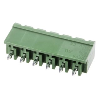 RS PRO Pluggable Terminal Block 6-Contact 5.08 mm Pitch 1 Row 16A 300V 790-0960