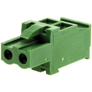 RS PRO Pluggable Terminal Block 2-Contact 5.08 mm Pitch 1 Row 300V 16A Polyamide Housing 790-0749