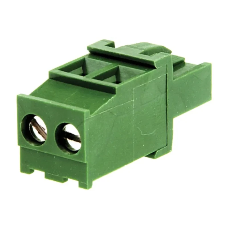 RS PRO Pluggable Terminal Block 2-Contact 5.08 mm Pitch 1 Row 300V 16A Polyamide Housing 790-0749