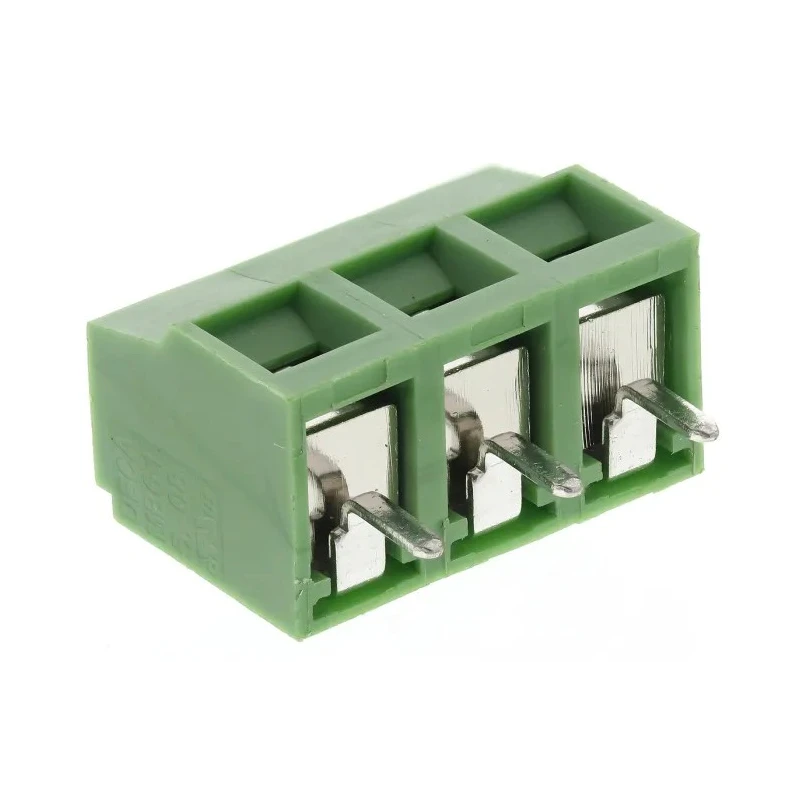 RS PRO PCB Terminal Block 3-Contact 5.08 mm Pitch 1 Row 300V 16A Polyamide Housing 790-1073