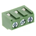 RS PRO PCB Terminal Block 3-Contact 5.08 mm Pitch 1 Row 300V 16A Polyamide Housing 790-1073