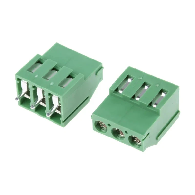 RS PRO PCB Terminal Block 3-Contact 5.08 mm Pitch 1 Row 300 V 25 A Polyamide Housing 790-1155
