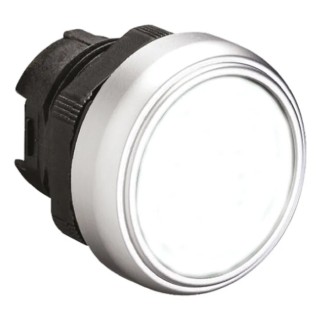 Lovato Electric Platinum Series White Spring Return Push Button Head 22 mm Cutout IP66 IP67 IP69K LPCB108