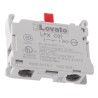 Lovato Electric Push Button Contact Block for Use with Platinum 22 mm LPXC01