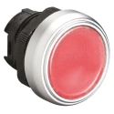 Lovato Electric Platinum Series Red Spring Return Push Button Head, 22 mm Cutout, IP66 IP67 IP69K LPCBL104