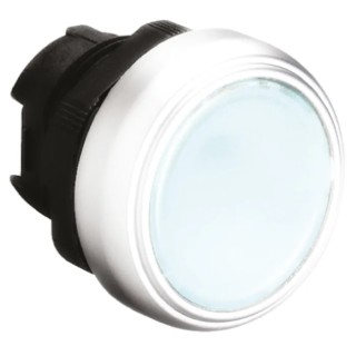 Lovato Electric Platinum Series Transparent Spring Return Push Button Head, 22 mm Cutout, IP66 IP67 IP69K LPCBL107