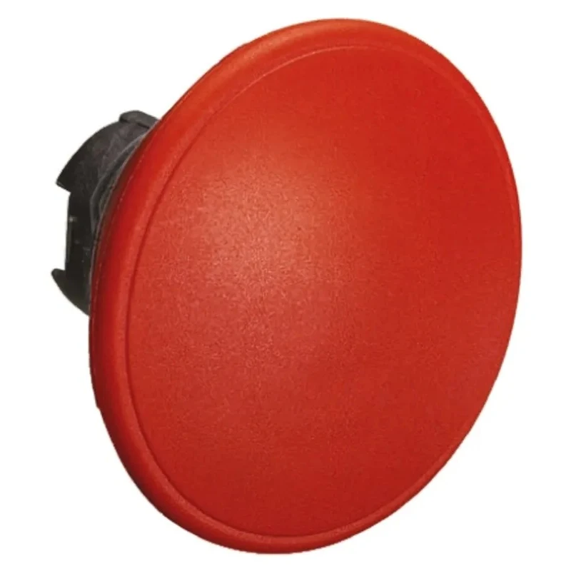 Lovato Electric Platinum Series Red Spring Return Push Button Head, 22 mm Cutout, IP69K, IP67, IP66 LPCB6164