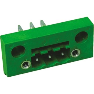 RS PRO 12-Contact Pluggable Terminal Block 5.08 mm Pitch, 1 Row, 300V, 16A, Polybutylene Terephthalate Housing 790-1058