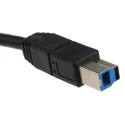 Roline USB Cable Male USB Type A to Male USB B USB 3.0 Black 3 m 11.02.8871-50