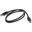 Roline USB Cable Male USB Type A to Male USB 3.0 USB B Black 800 mm 11.02.8869-10