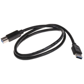 Roline USB Cable Male USB Type A to Male USB 3.0 USB B Black 800 mm 11.02.8869-10