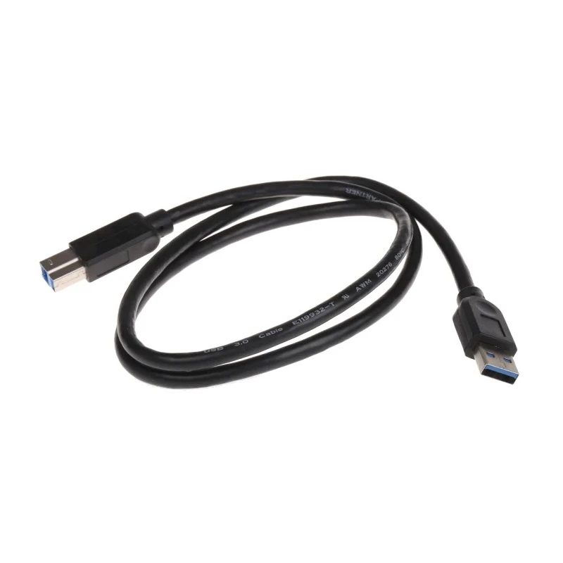 Roline USB Cable Male USB Type A to Male USB 3.0 USB B Black 800 mm 11.02.8869-10