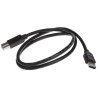 Roline USB Cable Male USB Type A to Male USB 3.0 USB B Black 800 mm 11.02.8869-10