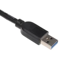 Roline USB Cable Male USB Type A to Male USB 3.0 USB B Black 800 mm 11.02.8869-10
