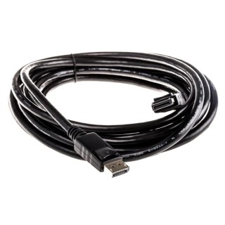 RS PRO Roline Male DisplayPort to Male DisplayPort Cable, Polyvinyl Chloride Jacket, 5m 11.04.5605-10