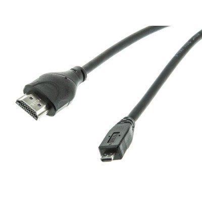 Roline 2 m High Speed Male HDMI to Male HDMI Cable Black 790-3846