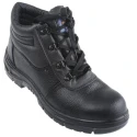 Rockfall Black Steel Toe Capped Men's Safety Boots Size UK9 EU43 Water Resistant Oil Resistant EN ISO 20345 S3 SRC 790-3997