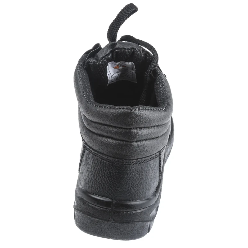 Rockfall Black Steel Toe Capped Men's Safety Boots Size UK9 EU43 Water Resistant Oil Resistant EN ISO 20345 S3 SRC 790-3997