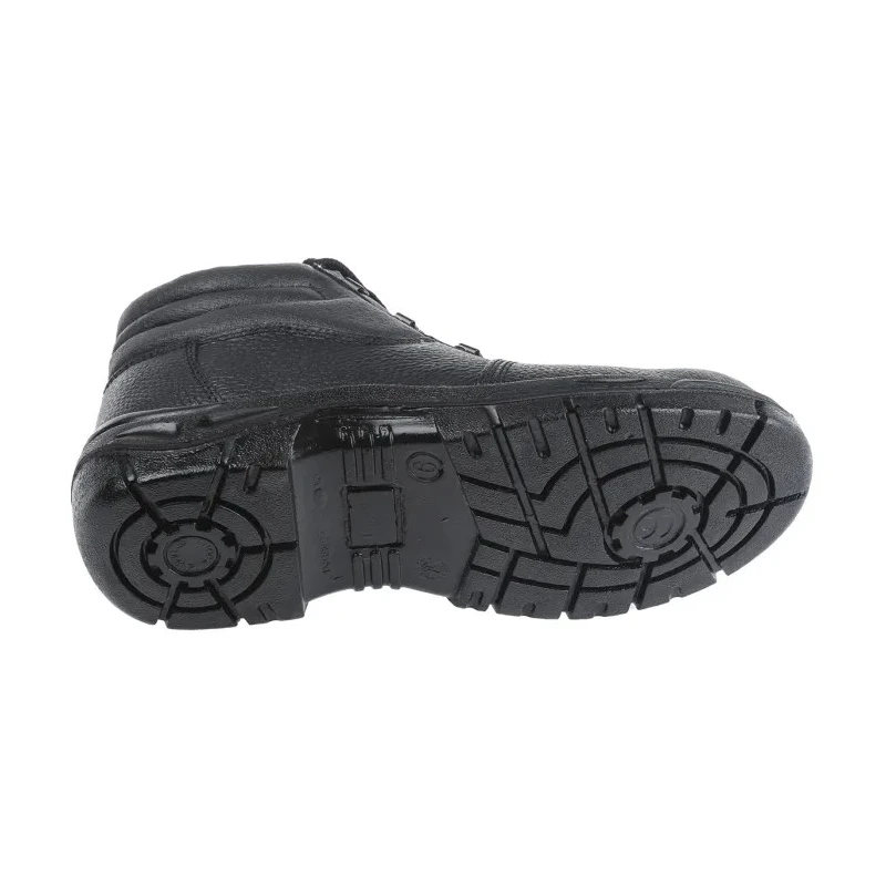Rockfall Black Steel Toe Capped Men's Safety Boots Size UK9 EU43 Water Resistant Oil Resistant EN ISO 20345 S3 SRC 790-3997