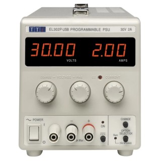 Aim-TTi Digital Bench Power Supply, 1-Output 0 V ac to 30V ac, 60 W Power, 2 A Max EL302-USB