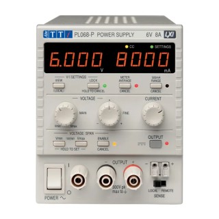 Aim-TTi Digital Bench Power Supply Linear 0-6 V 8 A 94 W, 1 Output PL068-P(G)