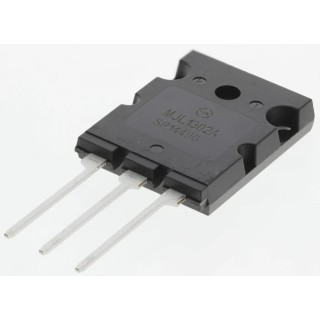 onsemi PNP Power Transistor, Maximum DC Collector Current -15 A, Collector Emitter Voltage -260 V, 3-Pin TO-264 MJL1302AG