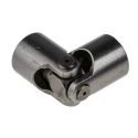 RS PRO Universal Joint, Single Plain Joint, Bore Diameter 8mm, Hub Diameter 16mm, Length 40mm, Steel, 600Nm Peak 790-6693