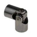 RS PRO Universal Joint, Single Plain Joint, Bore Diameter 8mm, Hub Diameter 16mm, Length 40mm, Steel, 600Nm Peak 790-6693