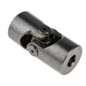 RS PRO Universal Joint, Single, Plain Type, Bore 6mm, Hub Diameter 16mm, 34mm Length, Steel, Peak Torque 600Nm, Max 790-6699