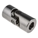 RS PRO Universal Joint Steel Plain Single Joint Bored Hub 16mm Bore 32mm Hub Diameter 68mm Length 600Nm Peak Torque 790-6719