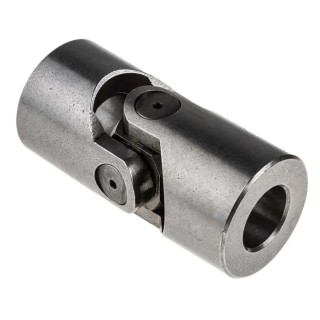 RS PRO Universal Joint Steel Plain Single Joint Bored Hub 16mm Bore 32mm Hub Diameter 68mm Length 600Nm Peak Torque 790-6719