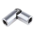 RS PRO Universal Joint, Single Plain Joint, Bore 10mm, Hub Diameter 16mm, 52mm Length, Steel, 600Nm Peak Torque 790-6722