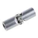 RS PRO Universal Joint, Single Plain Joint, Bore 10mm, Hub Diameter 16mm, 52mm Length, Steel, 600Nm Peak Torque 790-6722