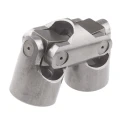 RS PRO Universal Joint Double Plain Bore 25mm Hub Diameter 50mm Overall Length 163mm Steel 790-6778
