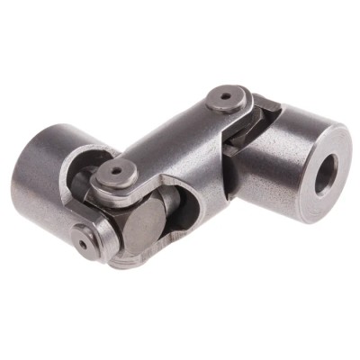 RS PRO Universal Joint Double Plain Bored Hub Steel 6mm Bore 16mm Hub Diameter 56mm Length 600Nm Peak Torque 790-6740