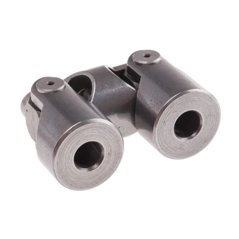 RS PRO Universal Joint Double Plain Bored Hub Steel 6mm Bore 16mm Hub Diameter 56mm Length 600Nm Peak Torque 790-6740
