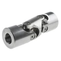 RS PRO Universal Joint, Double Plain Bore 22mm, 145mm Length Steel, 1000 rpm, 600Nm Peak Torque 790-6775