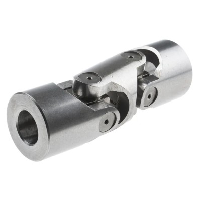 RS PRO Universal Joint, Double Plain Bore 22mm, 145mm Length Steel, 1000 rpm, 600Nm Peak Torque 790-6775