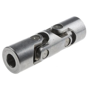 RS PRO Universal Joint, Double Needle Roller, Bore 12mm, Hub Diameter 25mm, 86mm Length, Steel, Peak Torque 200Nm 790-6801